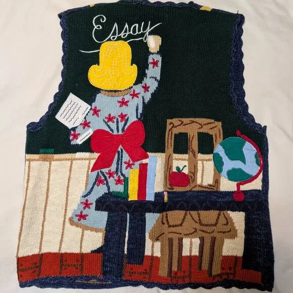 1996 Eagles Eye Collectibles Sweater Vest - Picture 3 of 4